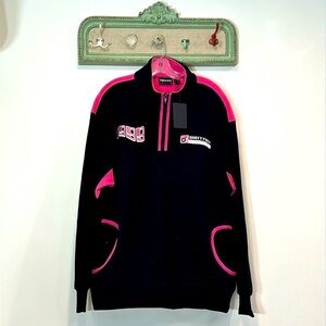 The hundreds, Britney Spears oversized XL women’s quarter zip fleece jacket new